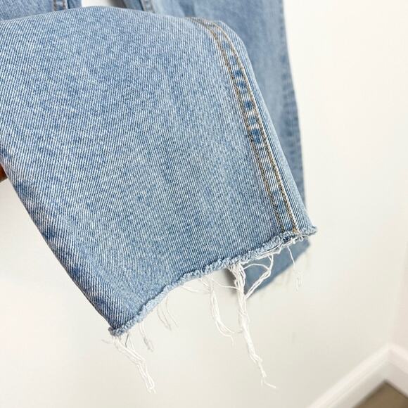 GRLFRND Karolina Frayed High Rise Feel Right Jeans 29 NWT classic preppy - Picture 8 of 12